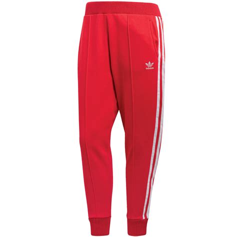 adidas rote jogginghose mit knöpfen|Rote Jogginghosen .